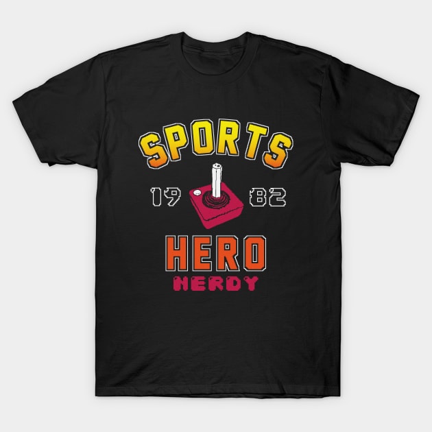 HERO NERDY CHAMP T-Shirt by ALFBOCREATIVE